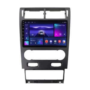 Navigatie dedicata cu Android Ford Mondeo III 2000 - 2007, clima automata, 2GB RAM, Radio GPS Dual Zone, Display HD QLED 9" Touchscreen, Internet Wi-Fi si slot SIM 4G, Bluetooth, MirrorLink, USB 100258209