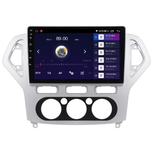 Navigatie dedicata cu Android Ford Mondeo IV 2007 - 2011, clima manuala, 2GB RAM, Radio GPS Dual Zone, Display HD QLED 10" Touchscreen, Internet Wi-Fi si slot SIM 4G, Bluetooth, MirrorLink, USB 100255239