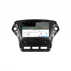 Navigatie dedicata cu Android Ford Mondeo IV 2011 - 2014 cu navigatie originala, 4GB RAM, Radio GPS Dual Zone, Display 2K QLED 9.5" Touchscreen, Internet Wi-Fi si slot SIM 4G, Bluetooth, MirrorLink, USB, Waze 112169
