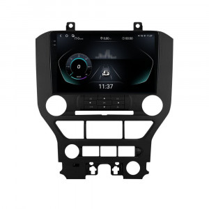 Navigatie dedicata cu Android Ford Mustang 2014 - 2021 fara navigatie originala, 12GB RAM, Radio GPS Dual Zone, Display 2K QLED 9.5" Touchscreen, Internet Wi-Fi si slot SIM 4G, Bluetooth, MirrorLink, USB, Waze 96979