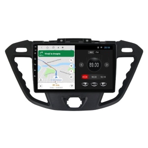 Navigatie dedicata cu Android Ford Transit / Tourneo Custom 2012 - 2018, 2GB RAM, Radio GPS Dual Zone, Display HD IPS 9" Touchscreen, Internet Wi-Fi, Bluetooth, MirrorLink, USB 100528329