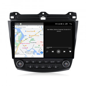 Navigatie dedicata cu Android Honda Accord VII 2003 - 2008, 4GB RAM, Radio GPS Dual Zone, Display 2K QLED 10.36" Touchscreen, Internet Wi-Fi si slot SIM 4G, Bluetooth, MirrorLink, USB, Waze 103959
