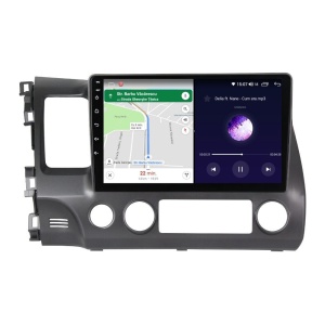 Navigatie dedicata cu Android Honda Civic VIII Sedan 2006 - 2011, 4GB RAM, Radio GPS Dual Zone, Display HD IPS 10" Touchscreen, Internet Wi-Fi, Bluetooth, MirrorLink, USB - Img 6