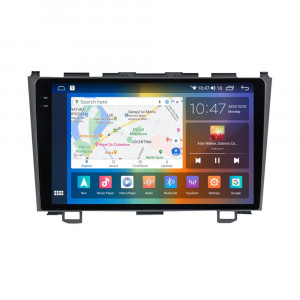 Navigatie dedicata cu Android Honda CR-V III 2006 - 2012, 8GB RAM, Radio GPS Dual Zone, Display 2K QLED 9.5" Touchscreen, Internet Wi-Fi si slot SIM 4G, Bluetooth, MirrorLink, USB, Waze 106259