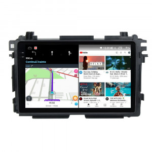 Navigatie dedicata cu Android Honda HR-V 2014 - 2021, 8GB RAM, Radio GPS Dual Zone, Display 2K QLED 10.36" Touchscreen, Internet Wi-Fi si slot SIM 4G, Bluetooth, MirrorLink, USB, Waze 111699