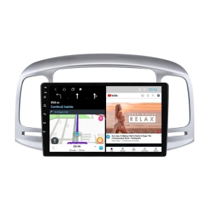 Navigatie dedicata cu Android Hyundai Accent III 2005 - 2010, 1GB RAM, Radio GPS Dual Zone, Display HD IPS 9" Touchscreen, Internet Wi-Fi, Bluetooth, MirrorLink, USB 100508979