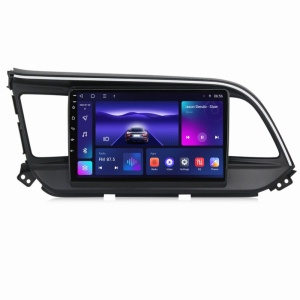 Navigatie dedicata cu Android Hyundai Elantra VI 2019 - 2020, 2GB RAM, Radio GPS Dual Zone, Display HD QLED 9" Touchscreen, Internet Wi-Fi si slot SIM 4G, Bluetooth, MirrorLink, USB 100259799