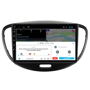 Navigatie dedicata cu Android Hyundai i10 2007 - 2013, 1GB RAM, Radio GPS Dual Zone, Display HD IPS 9" Touchscreen, Internet Wi-Fi, Bluetooth, MirrorLink, USB 100529289