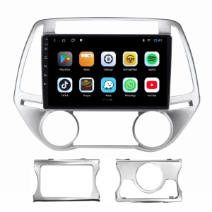 Navigatie dedicata cu Android Hyundai i20 2012 - 2014, 4GB RAM, Radio GPS Dual Zone, Display HD IPS 9" Touchscreen, Internet Wi-Fi, Bluetooth, MirrorLink, USB - Img 4