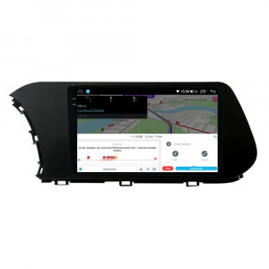 Navigatie dedicata cu Android Hyundai i20 dupa 2020, 4GB RAM, Radio GPS Dual Zone, Display 2K QLED 10.36" Touchscreen, Internet Wi-Fi si slot SIM 4G, Bluetooth, MirrorLink, USB, Waze 112069