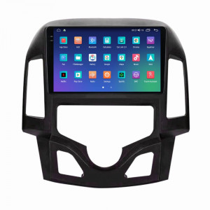 Navigatie dedicata cu Android Hyundai i30 2007 - 2012, clima automata, 4GB RAM, Radio GPS Dual Zone, Display 2K QLED 9.5" Touchscreen, Internet Wi-Fi si slot SIM 4G, Bluetooth, MirrorLink, USB, Waze 108529