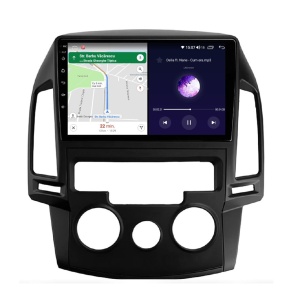 Navigatie dedicata cu Android Hyundai i30 2007 - 2012, clima manuala, 4GB RAM, Radio GPS Dual Zone, Display HD IPS 9" Touchscreen, Internet Wi-Fi, Bluetooth, MirrorLink, USB - Img 6