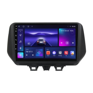 Navigatie dedicata cu Android Hyundai Tucson 2018 - 2020, 2GB RAM, Radio GPS Dual Zone, Display HD QLED 10" Touchscreen, Internet Wi-Fi si slot SIM 4G, Bluetooth, MirrorLink, USB 100258299