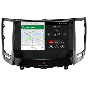 Navigatie dedicata cu Android Infiniti FX35 2008 - 2012, 2GB RAM, Radio GPS Dual Zone, Display HD IPS 9" Touchscreen, Internet Wi-Fi, Bluetooth, MirrorLink, USB 100521369