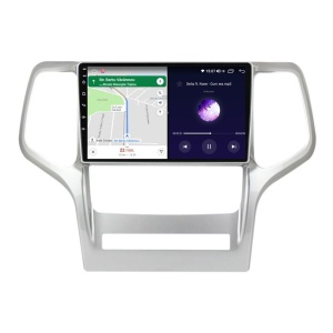 Navigatie dedicata cu Android Jeep Grand Cherokee IV 2011 - 2014, 2GB RAM, Radio GPS Dual Zone, Display HD QLED 9" Touchscreen, Internet Wi-Fi si slot SIM 4G, Bluetooth, MirrorLink, USB 100274049
