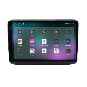 Navigatie dedicata cu Android Jeep Grand Cherokee IV 2014 - 2021, 12GB RAM, Radio GPS Dual Zone, Display 2K QLED 9.5" Touchscreen, Internet Wi-Fi si slot SIM 4G, Bluetooth, MirrorLink, USB, Waze 96129