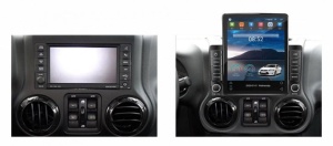Navigatie dedicata cu Android Jeep Wrangler III (JK) 2007 - 2018, 2GB RAM, Radio GPS Dual Zone, Touchscreen IPS 9.7" HD tip Tesla, Internet Wi-Fi, Bluetooth, MirrorLink, USB 100487649