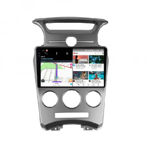 Navigatie dedicata cu Android KIA Carens III 2006 - 2013, clima manuala, 12GB RAM, Radio GPS Dual Zone, Display 2K QLED 9.5" Touchscreen, Internet Wi-Fi si slot SIM 4G, Bluetooth, MirrorLink, USB, Waze 99759