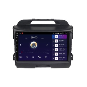 Navigatie dedicata cu Android KIA Sportage 2010 - 2016, 2GB RAM, Radio GPS Dual Zone, Display HD QLED 9" Touchscreen, Internet Wi-Fi si slot SIM 4G, Bluetooth, MirrorLink, USB 100255419