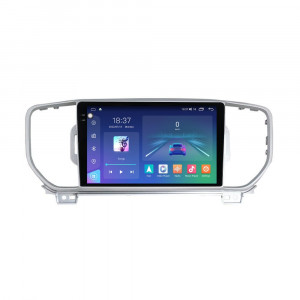 Navigatie dedicata cu Android KIA Sportage 2016 - 2018, 4GB RAM, Radio GPS Dual Zone, Display 2K QLED 9.5" Touchscreen, Internet Wi-Fi si slot SIM 4G, Bluetooth, MirrorLink, USB, Waze 104089