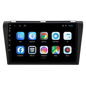 Navigatie dedicata cu Android Mazda 3 2003 - 2009, 1GB RAM, Radio GPS Dual Zone, Display HD IPS 9" Touchscreen, Internet Wi-Fi, Bluetooth, MirrorLink, USB 100479549