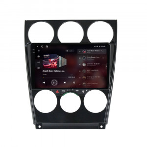 Navigatie dedicata cu Android Mazda 6 2002 - 2008, 12GB RAM, Radio GPS Dual Zone, Display 2K QLED 9.5" Touchscreen, Internet Wi-Fi si slot SIM 4G, Bluetooth, MirrorLink, USB, Waze 95709