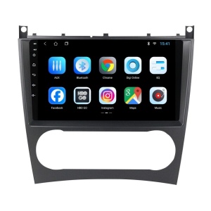 Navigatie dedicata cu Android Mercedes CLK C209 2005 - 2010, 1GB RAM, Radio GPS Dual Zone, Display HD IPS 9" Touchscreen, Internet Wi-Fi, Bluetooth, MirrorLink, USB 100479639
