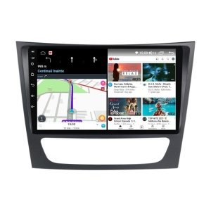 Navigatie dedicata cu Android Mercedes CLS C219 2004 - 2011, 2GB RAM, Radio GPS Dual Zone, Display HD QLED 9" Touchscreen, Internet Wi-Fi si slot SIM 4G, Bluetooth, MirrorLink, USB 100271079