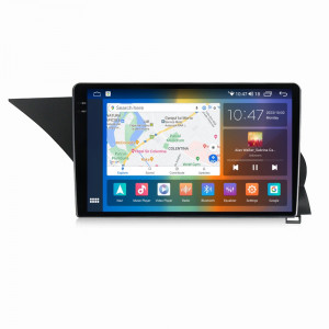 Navigatie dedicata cu Android Mercedes GLK X204 2012 - 2015, 4GB RAM, Radio GPS Dual Zone, Display 2K QLED 9.5" Touchscreen, Internet Wi-Fi si slot SIM 4G, Bluetooth, MirrorLink, USB, Waze 105539