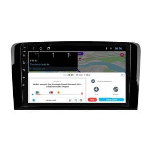 Navigatie dedicata cu Android Mercedes M-Class ML W164 2005 - 2012, 1GB RAM, Radio GPS Dual Zone, Display HD IPS 9" Touchscreen, Internet Wi-Fi, Bluetooth, MirrorLink, USB 100509279