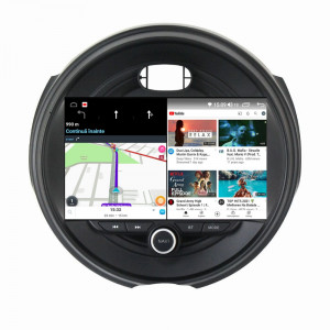 Navigatie dedicata cu Android Mini Clubman (F54) 2015 - 2020, 12GB RAM, Radio GPS Dual Zone, Display 2K QLED 9.5" Touchscreen, Internet Wi-Fi si slot SIM 4G, Bluetooth, MirrorLink, USB, Waze 99559