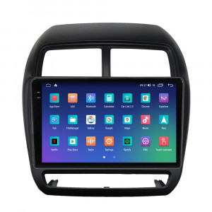 Navigatie dedicata cu Android Mitsubishi ASX 2016 - 2019, 8GB RAM, Radio GPS Dual Zone, Display 2K QLED 9.5" Touchscreen, Internet Wi-Fi si slot SIM 4G, Bluetooth, MirrorLink, USB, Waze 111509