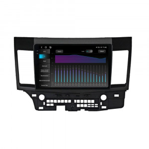 Navigatie dedicata cu Android Mitsubishi Lancer dupa 2007, 12GB RAM, Radio GPS Dual Zone, Display 2K QLED 10.36" Touchscreen, Internet Wi-Fi si slot SIM 4G, Bluetooth, MirrorLink, USB, Waze 98299