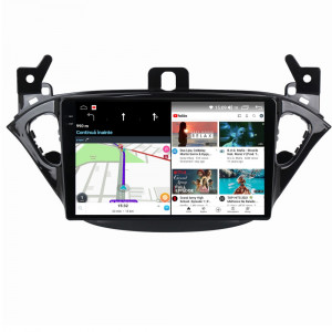 Navigatie dedicata cu Android Opel Adam 2012 - 2016, 4GB RAM, Radio GPS Dual Zone, Display 2K QLED 9.5" Touchscreen, Internet Wi-Fi si slot SIM 4G, Bluetooth, MirrorLink, USB, Waze 108979