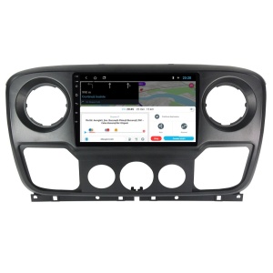 Navigatie dedicata cu Android Opel Movano B 2010 - 2019, 1GB RAM, Radio GPS Dual Zone, Display HD IPS 10" Touchscreen, Internet Wi-Fi, Bluetooth, MirrorLink, USB 100529469
