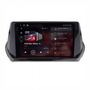 Navigatie dedicata cu Android Peugeot 2008 II dupa 2019, 12GB RAM, Radio GPS Dual Zone, Display 2K QLED 9.5" Touchscreen, Internet Wi-Fi si slot SIM 4G, Bluetooth, MirrorLink, USB, Waze 97409