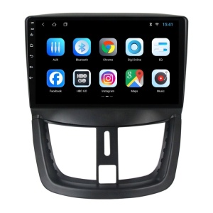 Navigatie dedicata cu Android Peugeot 206+ 2009 - 2014, 4GB RAM, Radio GPS Dual Zone, Display HD IPS 9" Touchscreen, Internet Wi-Fi, Bluetooth, MirrorLink, USB - Img 3