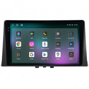Navigatie dedicata cu Android Peugeot Partner dupa 2018, 12GB RAM, Radio GPS Dual Zone, Display 2K QLED 10.36" Touchscreen, Internet Wi-Fi si slot SIM 4G, Bluetooth, MirrorLink, USB, Waze 97209
