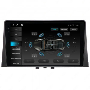 Navigatie dedicata cu Android Peugeot Partner dupa 2018, 12GB RAM, Radio GPS Dual Zone, Display 2K QLED 10.36" Touchscreen, Internet Wi-Fi si slot SIM 4G, Bluetooth, MirrorLink, USB, Waze 98959