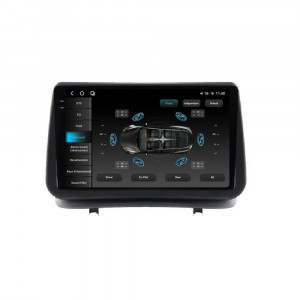 Navigatie dedicata cu Android Renault Clio III 2005 - 2012, 12GB RAM, Radio GPS Dual Zone, Display 2K QLED 9.5" Touchscreen, Internet Wi-Fi si slot SIM 4G, Bluetooth, MirrorLink, USB, Waze 98639