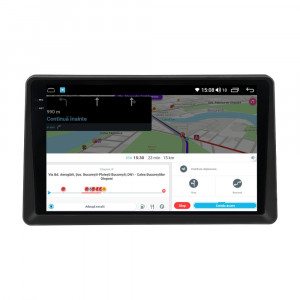 Navigatie dedicata cu Android Renault Express dupa 2021, 4GB RAM, Radio GPS Dual Zone, Display 2K QLED 9.5" Touchscreen, Internet Wi-Fi si slot SIM 4G, Bluetooth, MirrorLink, USB, Waze 112269