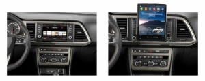 Navigatie dedicata cu Android Seat Ateca dupa 2016, 1GB RAM, Radio GPS Dual Zone, Touchscreen IPS 9.7" HD tip Tesla, Internet Wi-Fi, Bluetooth, MirrorLink, USB 100499589