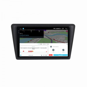 Navigatie dedicata cu Android Seat Toledo IV 2012 - 2019, 8GB RAM, Radio GPS Dual Zone, Display 2K QLED 9.5" Touchscreen, Internet Wi-Fi si slot SIM 4G, Bluetooth, MirrorLink, USB, Waze 112579