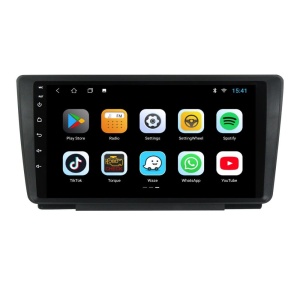 Navigatie dedicata cu Android Skoda Octavia II 2004 - 2013, 4GB RAM, Radio GPS Dual Zone, Display HD IPS 9" Touchscreen, Internet WiFi, Bluetooth, MirrorLink, USB - Img 4