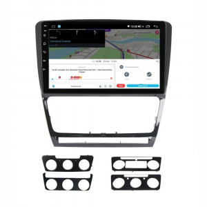 Navigatie dedicata cu Android Skoda Octavia II 2009 - 2013, negru, 8GB 56929