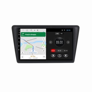 Navigatie dedicata cu Android Skoda Rapid 2011 - 2019, 2GB RAM, Radio GPS Dual Zone, Display HD IPS 9" Touchscreen, Internet Wi-Fi, Bluetooth, MirrorLink, USB 100512939