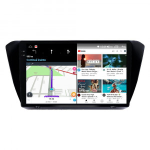 Navigatie dedicata cu Android Skoda Superb III 2015 - 2017, 4GB RAM, Radio GPS Dual Zone, Display 2K QLED 10.36" Touchscreen, Internet Wi-Fi si slot SIM 4G, Bluetooth, MirrorLink, USB, Waze 108679