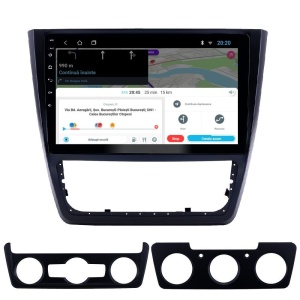 Navigatie dedicata cu Android Skoda Yeti 2009 - 2018, 2GB RAM, Radio GPS Dual Zone, Display HD IPS 10" Touchscreen, Internet Wi-Fi, Bluetooth, MirrorLink, USB 100511259