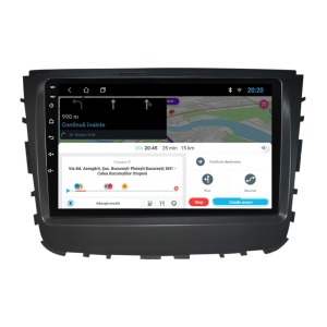 Navigatie dedicata cu Android Ssangyong Musso dupa 2018, 1GB RAM, Radio GPS Dual Zone, Display HD IPS 9" Touchscreen, Internet Wi-Fi, Bluetooth, MirrorLink, USB 100529679