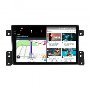Navigatie dedicata cu Android Suzuki Grand Vitara 2005 - 2015, 12GB RAM, Radio GPS Dual Zone, Display 2K QLED 9.5" Touchscreen, Internet Wi-Fi si slot SIM 4G, Bluetooth, MirrorLink, USB, Waze 99479
